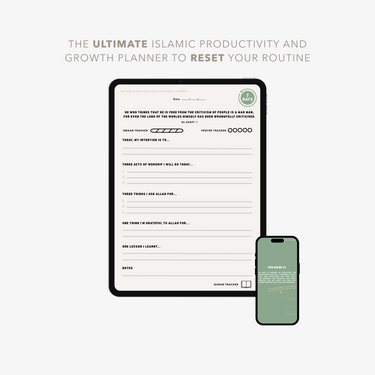 30-Day Productivity Planner (Digital Download)