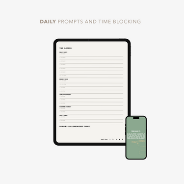 30-Day Productivity Planner (Digital Download)