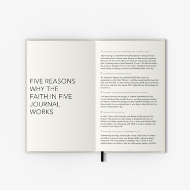 The Faith In Five Journal