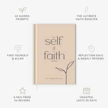 The Self and Faith Journal Beige - 60 guided prompts, Reflection Days and Weekly Reviews, 4.98/5 from 56 reviews, undated and lasts 90 days #color_beige