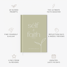 The Self and Faith Journal Pistachio - 60 guided prompts, Reflection Days and Weekly Reviews, 4.98/5 from 56 reviews, undated and lasts 90 days #color_pistachio