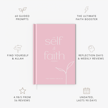 The Self and Faith Journal Blush Pink - 60 guided prompts, Reflection Days and Weekly Reviews, 4.98/5 from 56 reviews, undated and lasts 90 days #color_blush-pink
