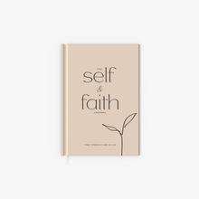 The Self and Faith Journal Beige - 90-day guided Islamic journal for self-reflection and spiritual growth - front cover #color_beige
